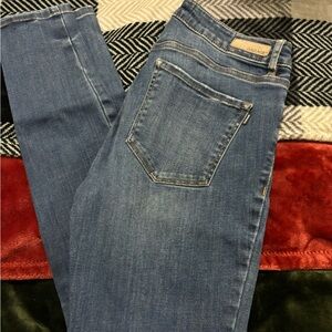 Garage Light Blue Skinny Jeans